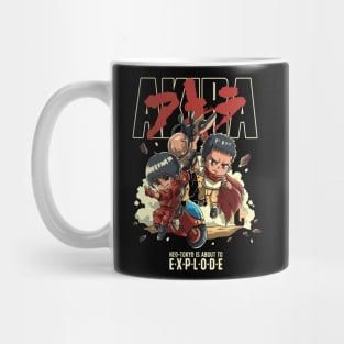 Explode Tokyo Illustration Mug